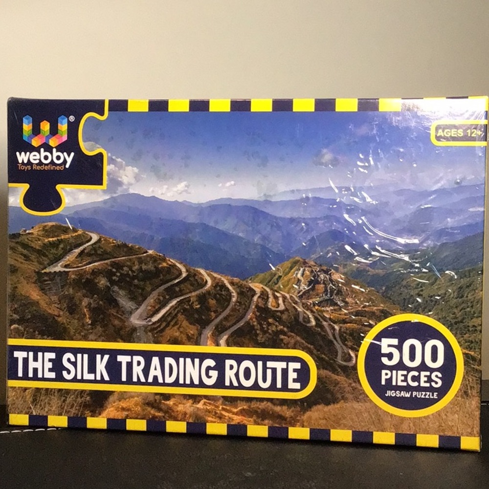 Webby 500 Piece Jigsaw Puzzle - The Silk Trading Route New